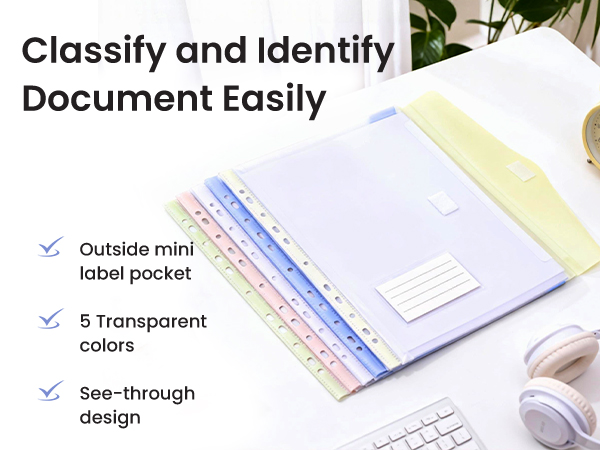 Heavyweight Plastic Folders with Tight Closure