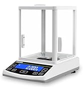 LACHOI Analytical Balance 500g×0.001g Lab Scale 0.001g Accuracy High Precision Laboratory Scale w...
