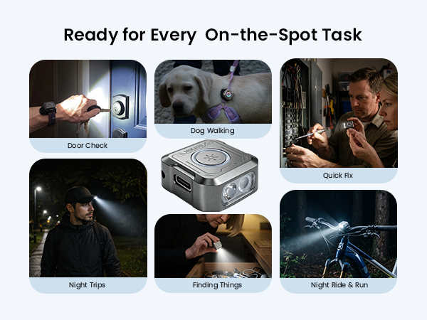 flashlight ready for every on-the-spot tasks