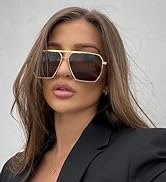 Retro Oversized Square Sunglasses