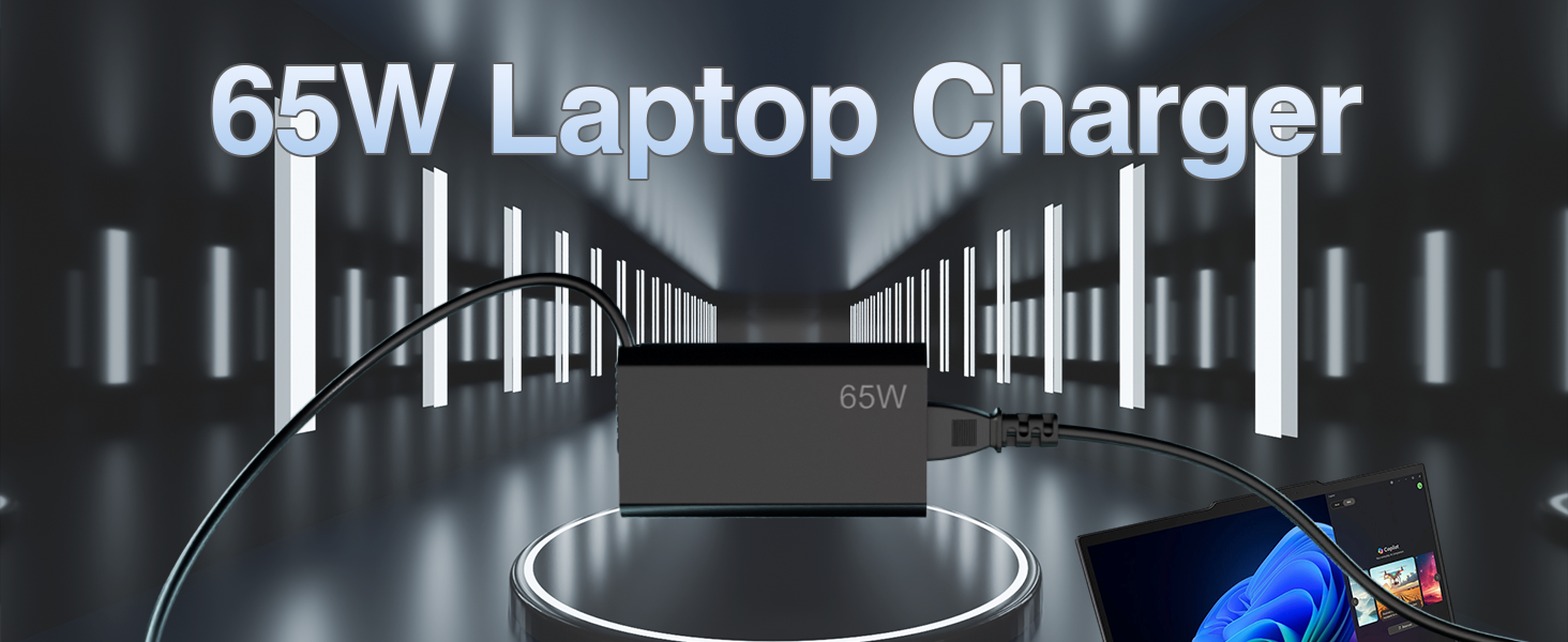 65W lenovo laptop charger