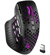 SOLAKAKA SM809 Pro Gaming Mouse with 9 Side Buttons,24000 DPI RGB Mouse for Gamer,16 Programmable...