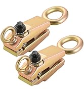 NATGAI 2 Pack 5 Ton 2-Way Auto Body Clamp, Self-Tightening Frame Pull Clamp Grips for Collision R...