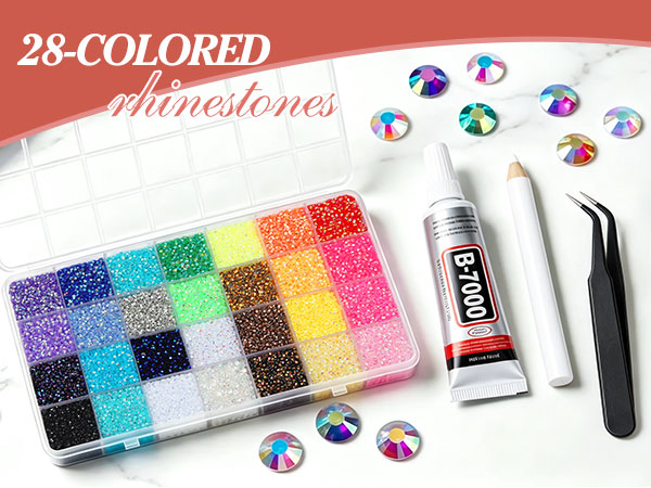 28 colored