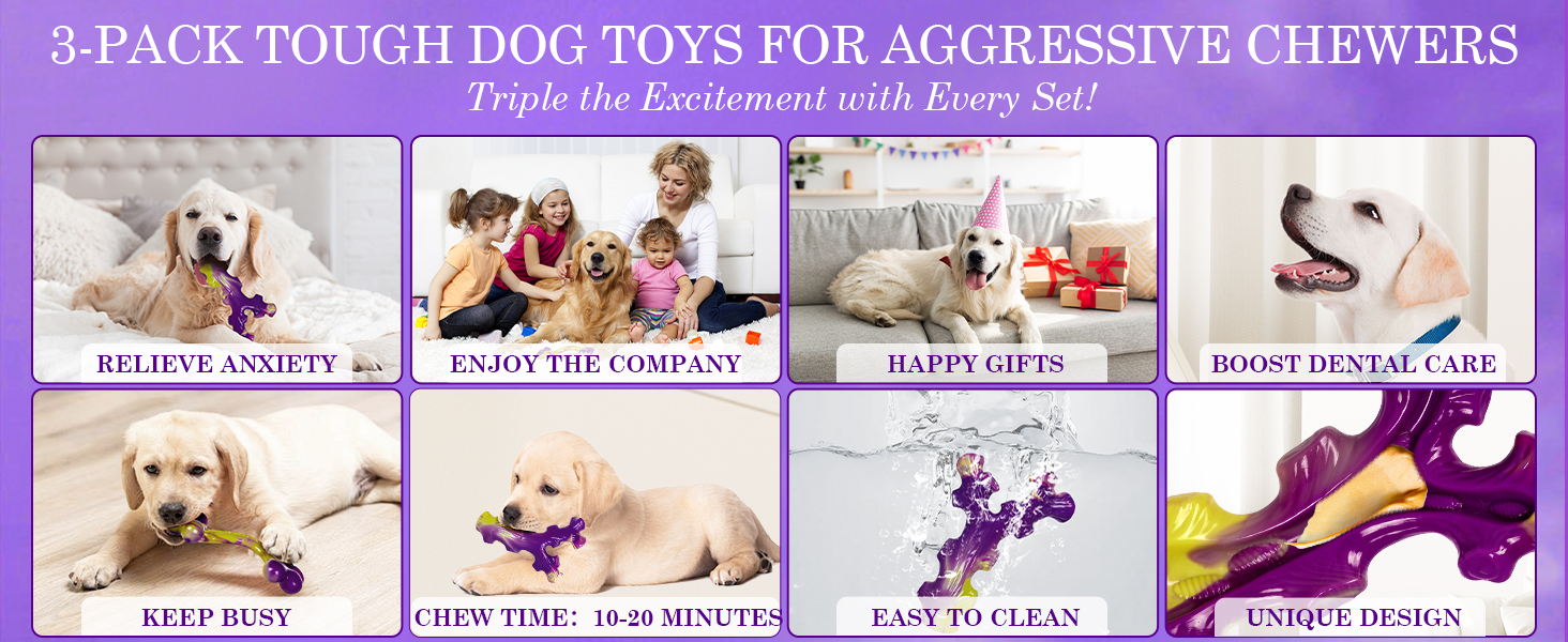 dog toys for aggressive chewers