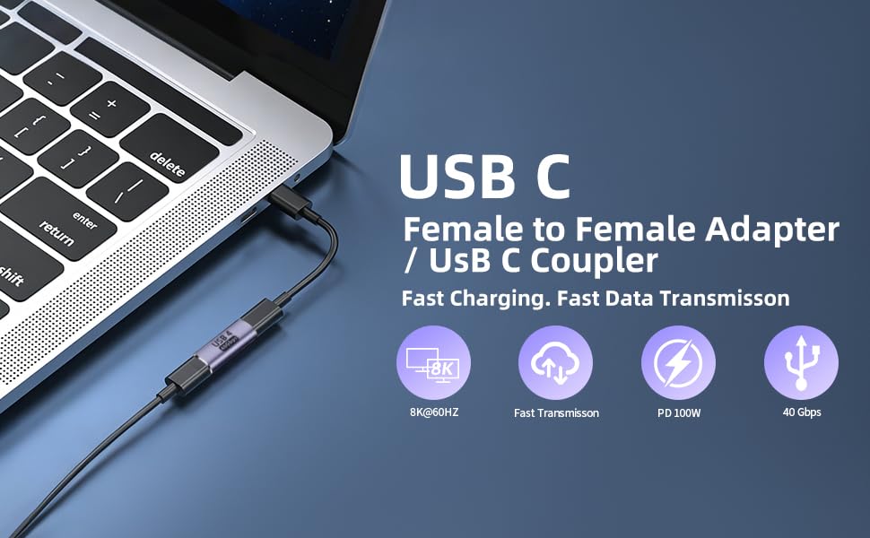 USB C Female to Female Adapter