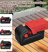 Starlink Mini Battery Adapter Compatible with Milwaukee M18, [Low Voltage Cutoff Protection] Star...