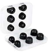 6 Pairs KZ ZS10 Pro Earbud Tips, KBEAR KF01 Memory Foam Noise Canceling IEM Ear tips for in ear M...