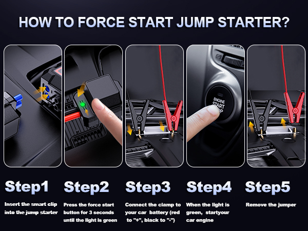 Force Start jumper cable engineaForce Start jumper cable engine