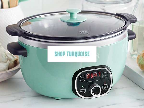 GreenLife, Ceramic Nonstick, PFAS-Free, Non-Toxic, Slow Cooker, Electrics