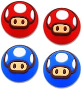 Thumb Grip Caps for Nintendo Switch 1/OLED/Switch Lite, 4 Pcs Caps for Nintendo Switch Joystick C...