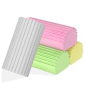 Jeymei 4-Pack Damp Clean Duster Sponge,Reusable Magic Dusting Sponge Brush for Cleaning Blinds, G...
