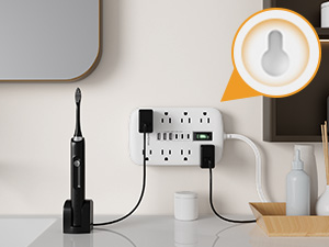 Wall Mountable Power strip