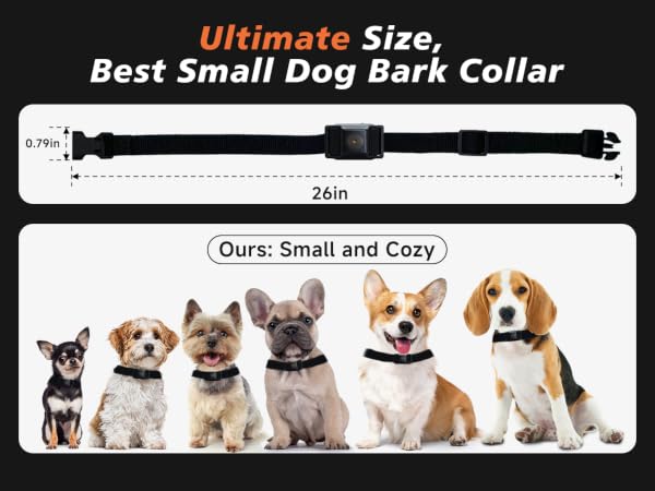 anti barking device dog bark bark collar with remote bark small dog shock collar 5-15 pounds