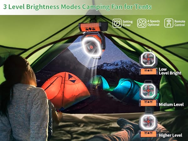 rechargeable portable fan