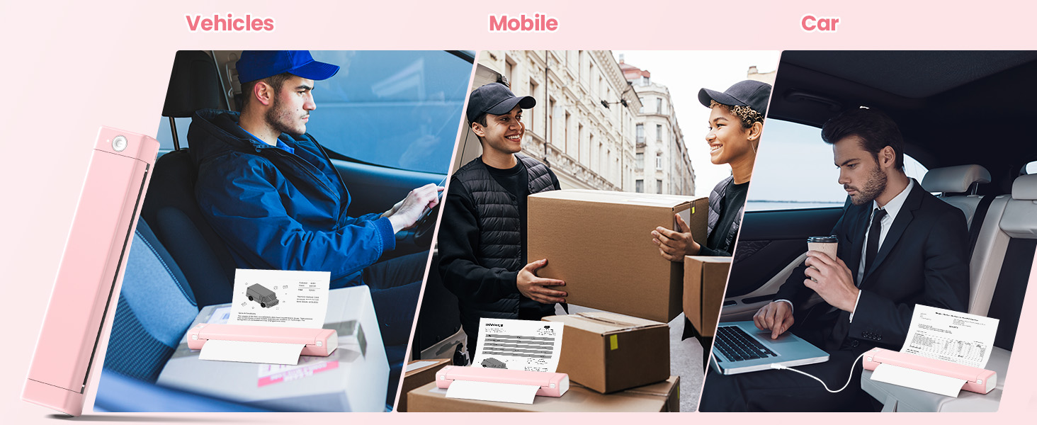 Phomemo Portable Printers Wireless for Travel,Phomemo Portable Printers Wireless for Travel