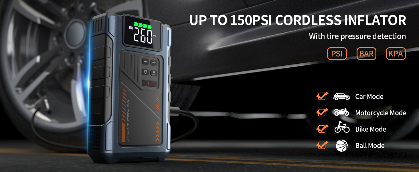 portable car jump starter