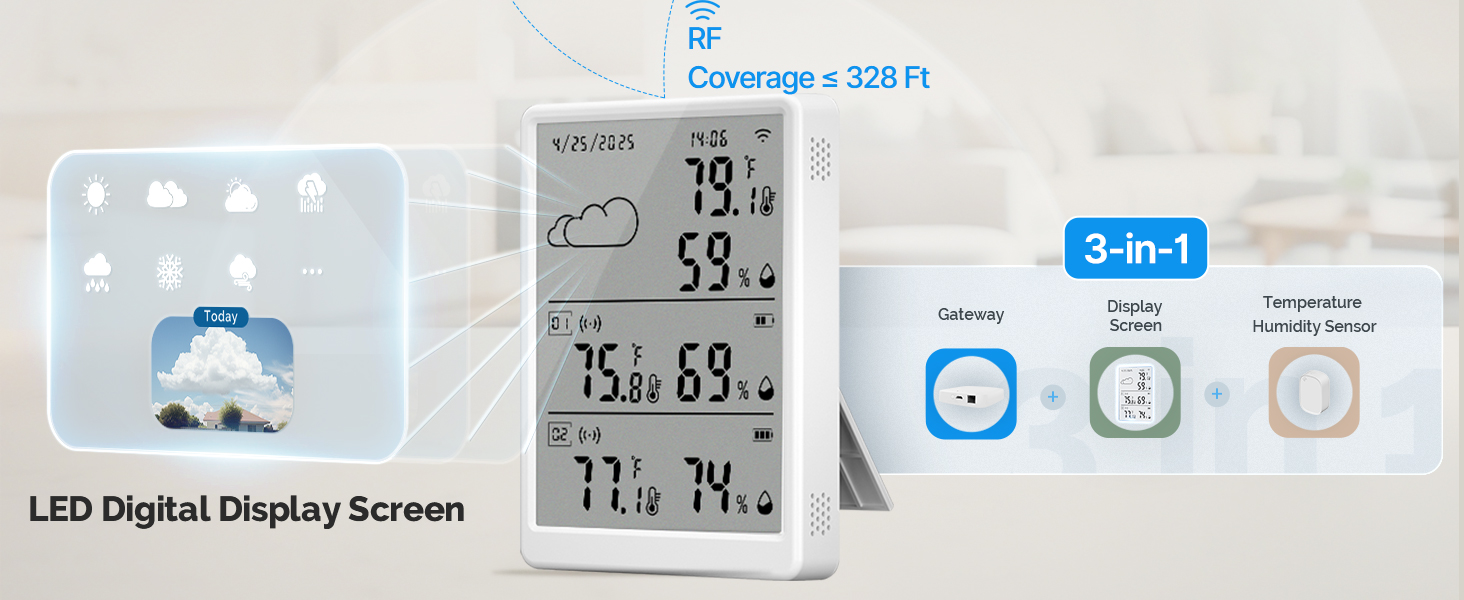 smart hydrometer humidity meter