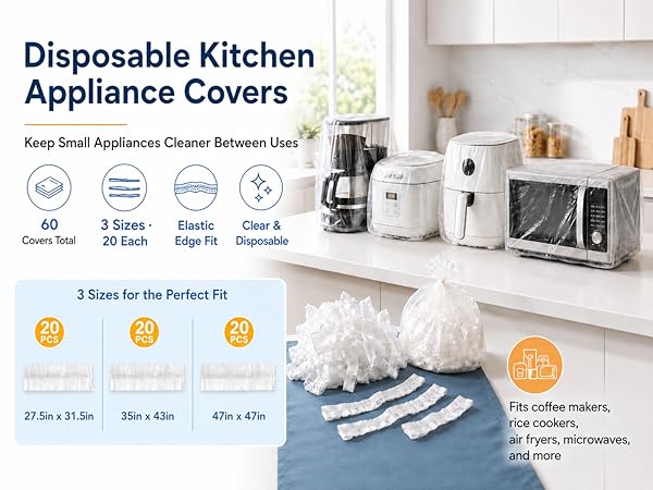 Disposable Kitchen Appliance Covers