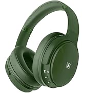 Fisher Pro Active Noise Cancelling Headphones, Over Ear Headphones Wireless Bluetooth 5.3, Microp...