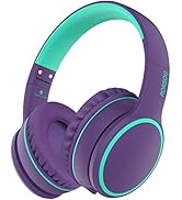 RORSOU B10 Wireless Headphones On-Ear, Lightweight Folding Deep Bass Bluetooth Headset with Mic, ...