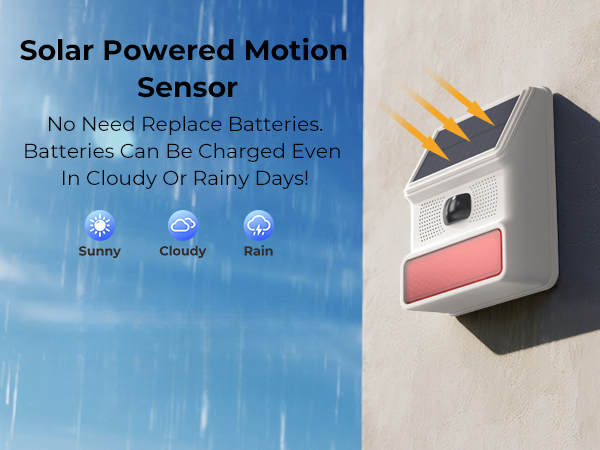 motion alarm outdoor