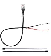 RJ11 Power Cord Compatible with Uniden Radar Mirror Wire Detectors,Model (3005201U) Fits R1 R3 R4...