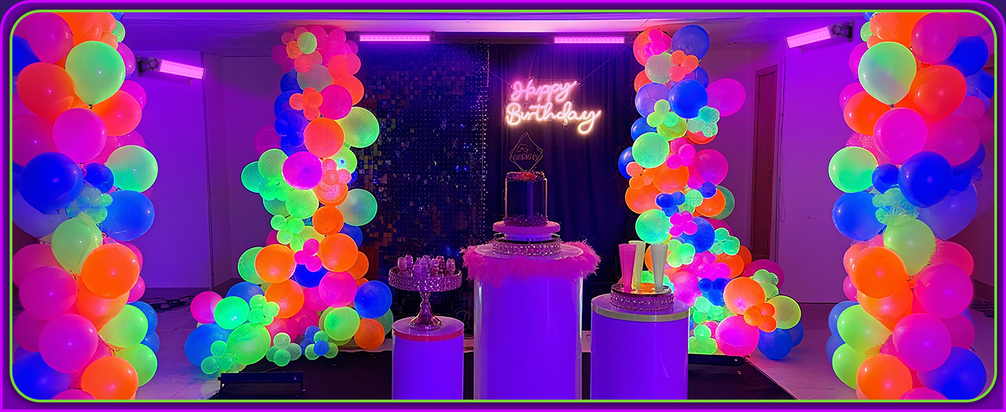 black lights for birthday