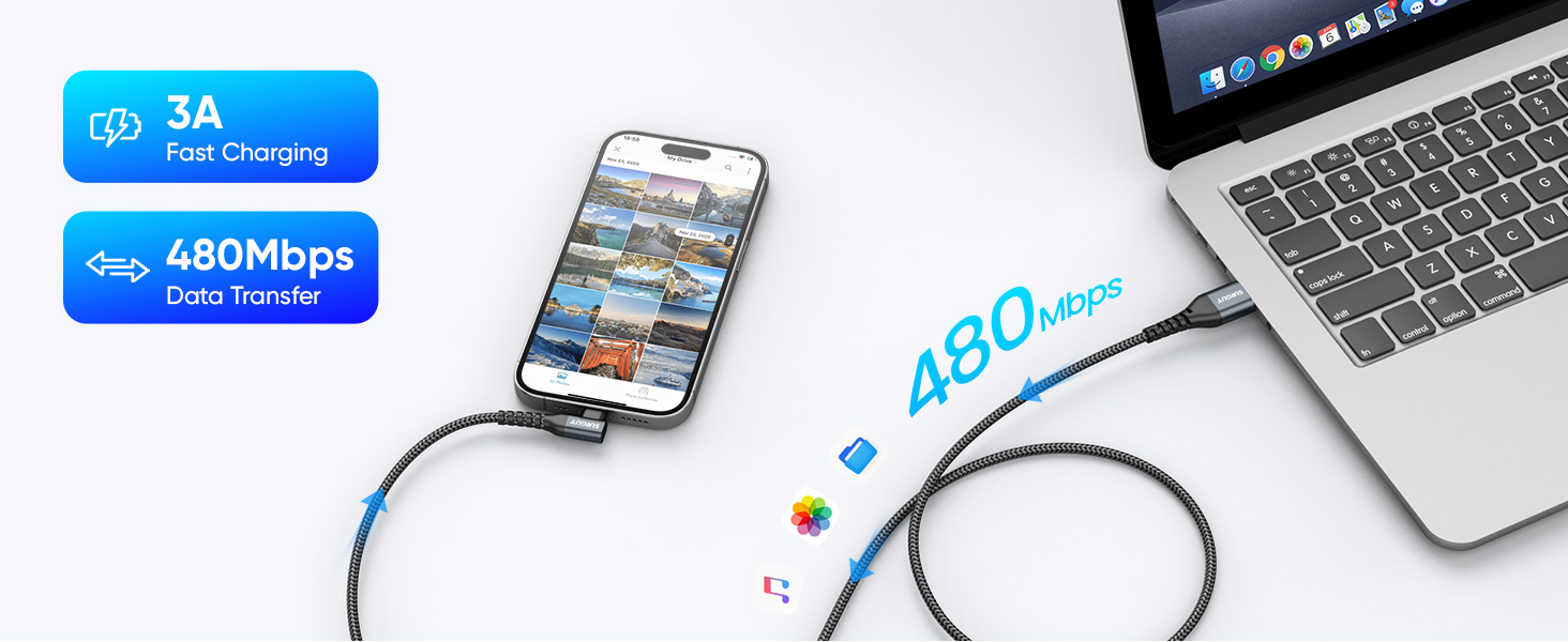 usb-a to usb-c cable