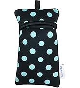 Tainada Shockproof Smartphone Neoprene Sleeve Carry Bag Pouch with Neck Lanyard &amp; Carabiner for i...