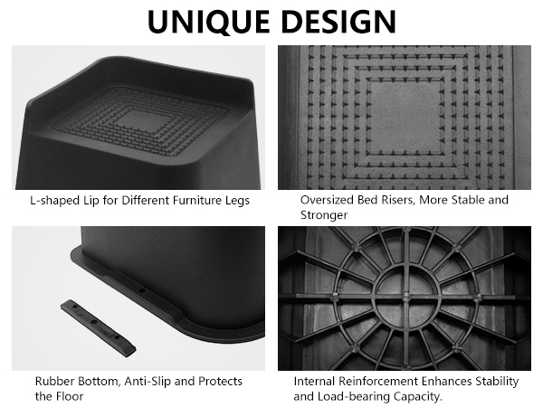 Bed furniture risers
