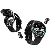 X7 2 in 1 Smart Watch with Earbuds Smartwatch TWS Bluetooth Earphone Health Monitor Sport Watch F...