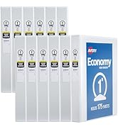 Avery Economy View 3 Ring Binders, 1