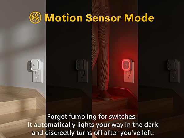 motion-sensing night light