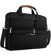 DOMISO 17-17.3 Inch Laptop Bag Business Briefcase with Shoulder Strap Messenger Bag Compatible wi...