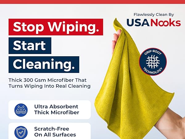 Stop Wiping. Start Cleaning.