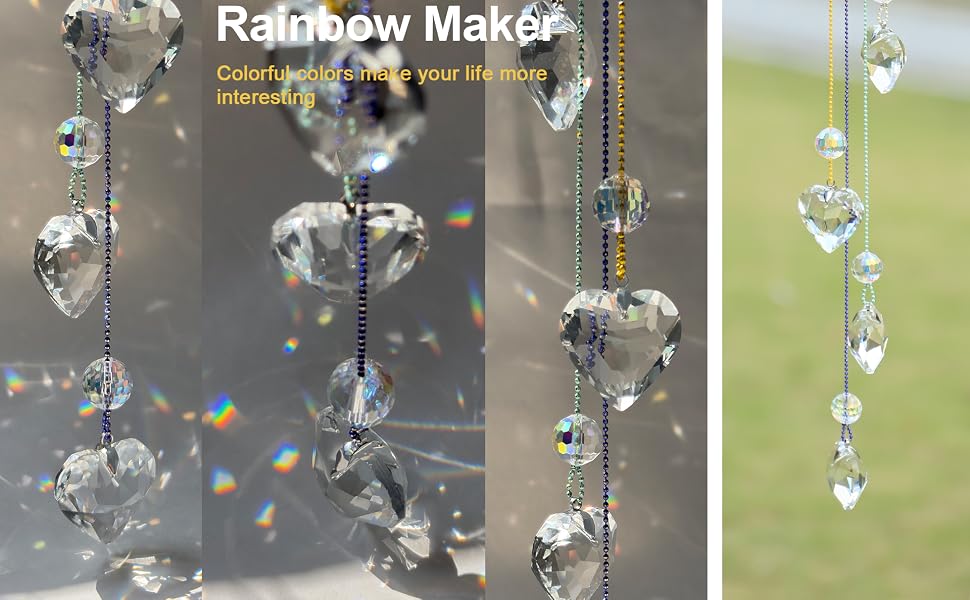 Heart Prism Suncatcher-4