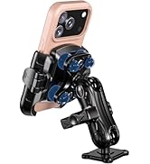 LOKTENWO Anti-Vibration Phone Mount Holder with Vibration Dampener [No Block Camera] [1s Lock &amp; R...