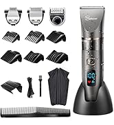 Hatteker Beard Trimmer for Men Professional Hair Clipper Hair Trimmer Shaver Haircut Detail Trimm...