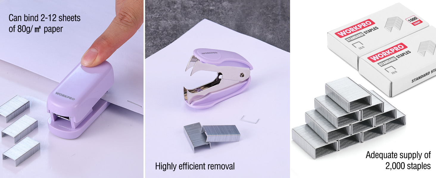 small stapler with staples