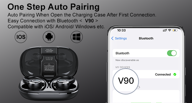 sport headphones in ear