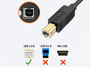 USB 2.0 B PORT