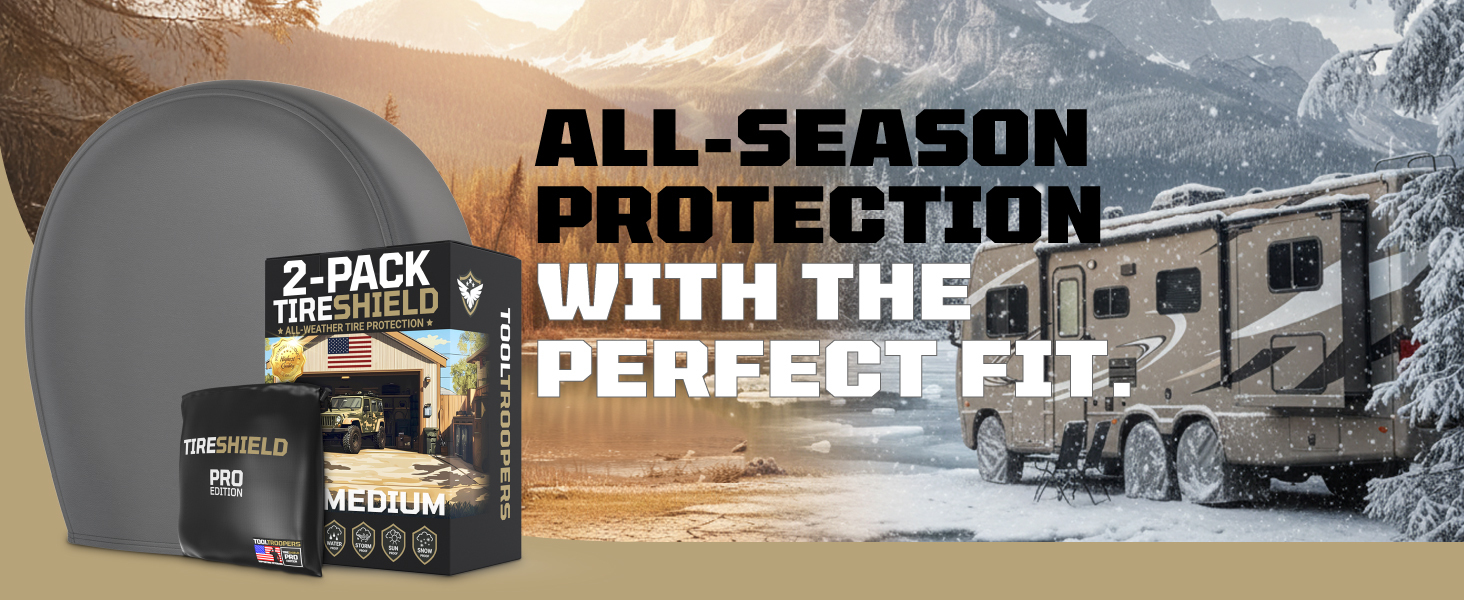 S1 - All-seaon rv tire covers