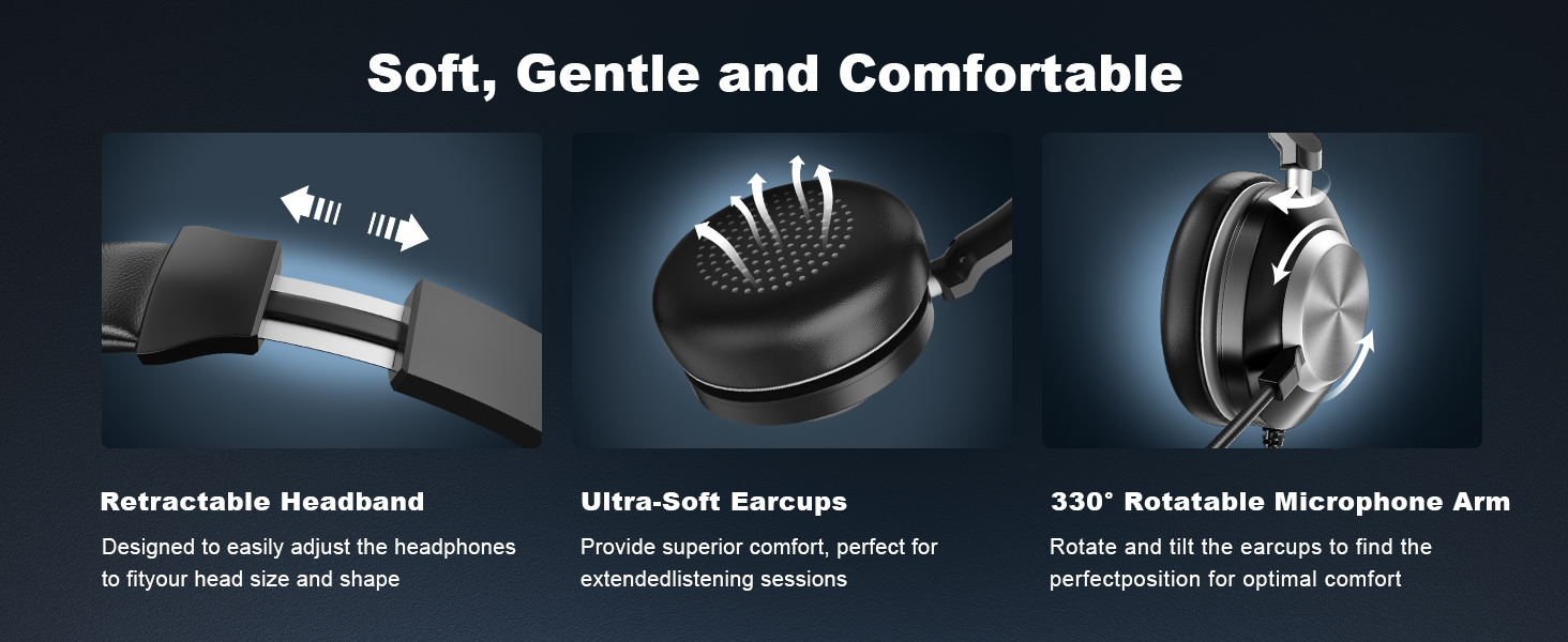 usb headset for pc laptop