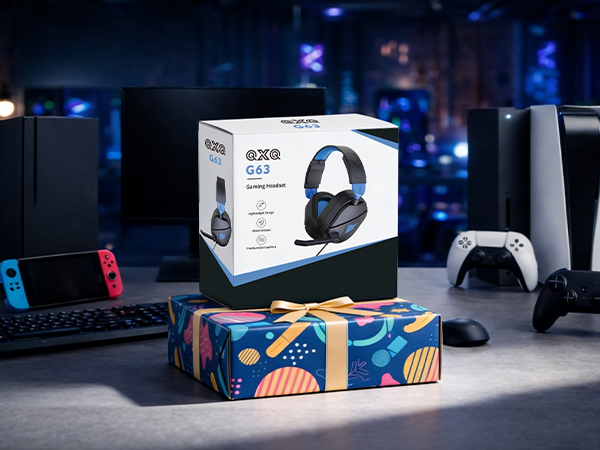 Computer Headphones with Microphone and Speaker Over Ear Headphones 3.5mm Gaming Headset USB Wired