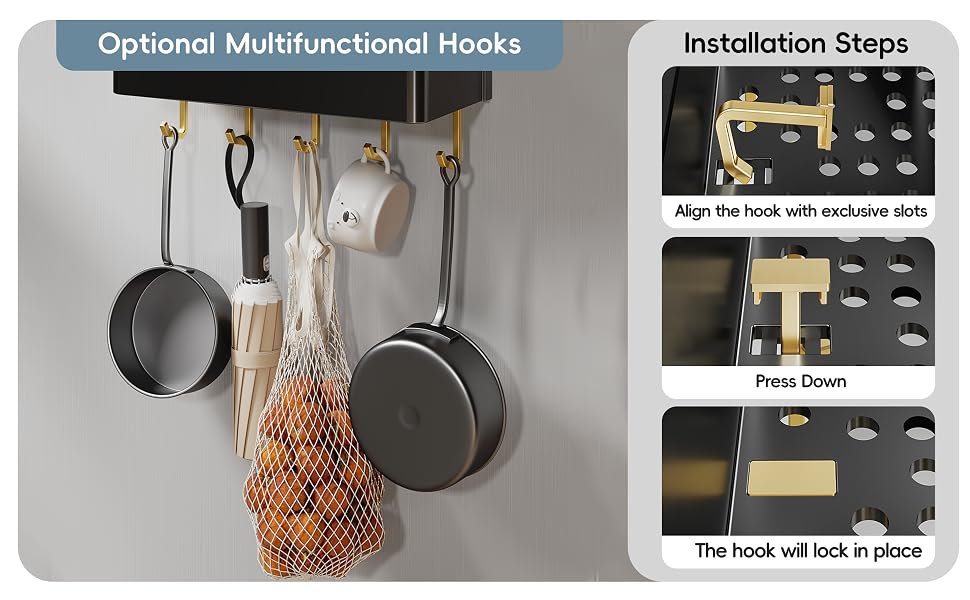 Multifunctional Hooks
