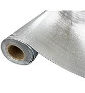 TEXALAN 6 Mil Mylar Film Roll Diamond Film Foil Roll Highly Reflective Grow Room (4X50FT)