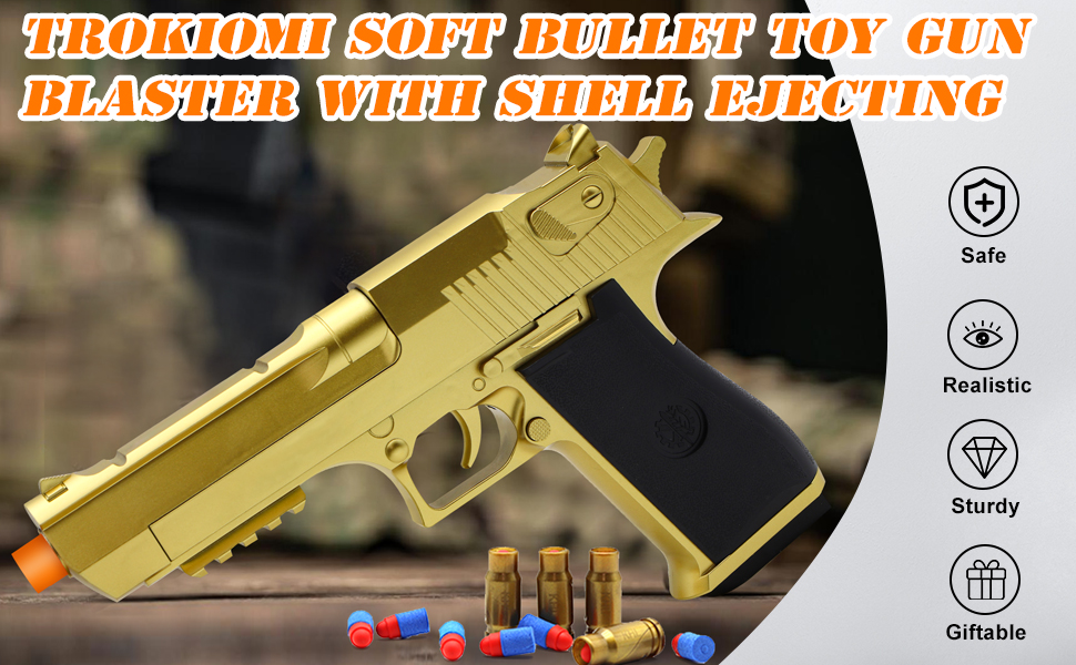 soft bullet toy revolver