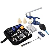 FLK Tech Watch Repair Tools Set - 501 PCS Watch Band Link Remover Tool Watch Back Case Opener Spr...