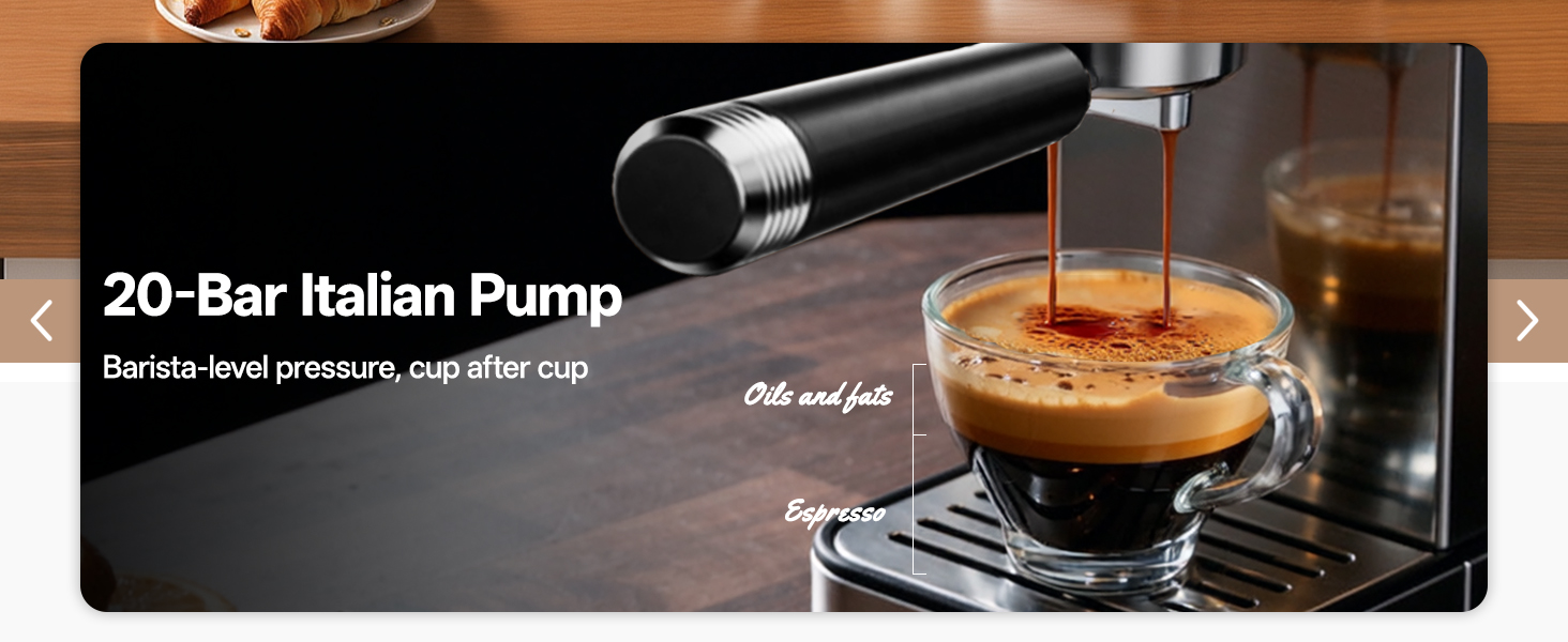 20bar espresso coffee maker